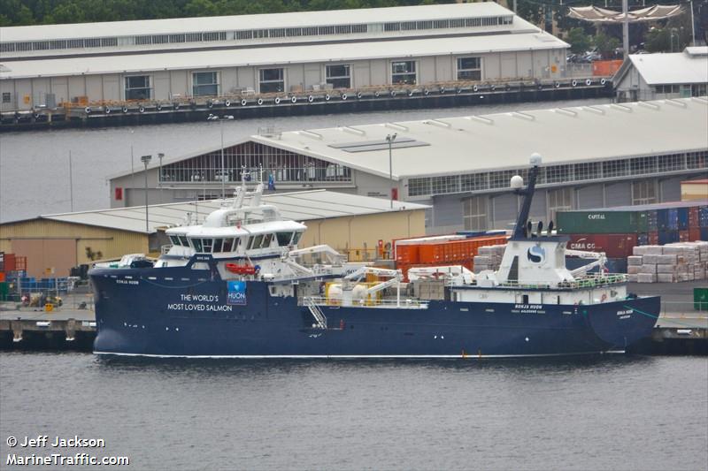 ronja huon (Fish Carrier) - IMO 9682540, MMSI 258871000, Call Sign LGRR3 under the flag of Norway