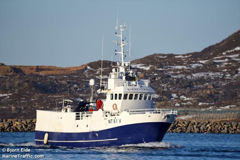 bakke jr (Fishing vessel) - IMO , MMSI 259537000, Call Sign LJIJ under the flag of Norway