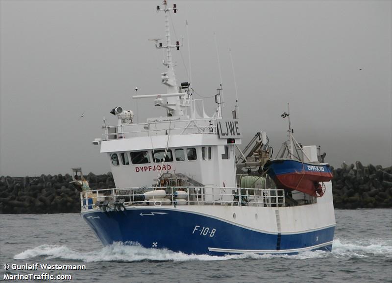 dypfjord (Fishing Vessel) - IMO 9218595, MMSI 259609000, Call Sign LJWE under the flag of Norway