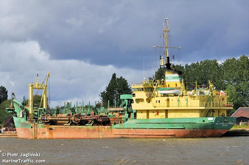 inz. st. legowski (Hopper Dredger) - IMO 7402441, MMSI 261000840, Call Sign SPG2417 under the flag of Poland