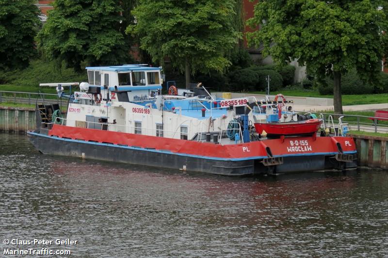 biz0n-o-155 (Cargo ship) - IMO , MMSI 261182301, Call Sign SR2301 under the flag of Poland