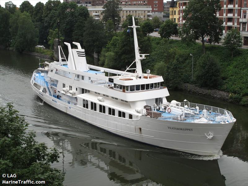 teaterskeppet (Passenger ship) - IMO , MMSI 265535300, Call Sign SDZX under the flag of Sweden