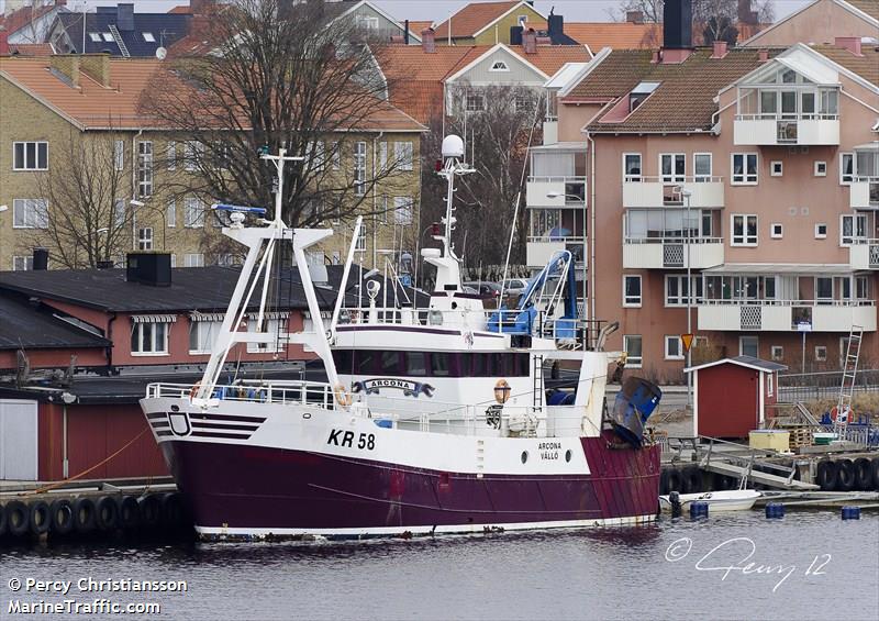 gg21 zentha (Fishing vessel) - IMO , MMSI 266348000, Call Sign SKZA under the flag of Sweden