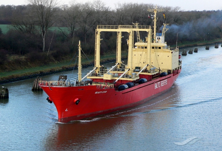 kam star (Refrigerated Cargo Ship) - IMO 8220096, MMSI 273417300, Call Sign UBIF under the flag of Russia