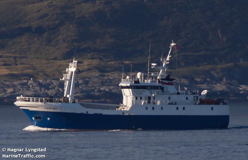 kapelan (Fishing Vessel) - IMO 9055280, MMSI 273842800, Call Sign UADL under the flag of Russia