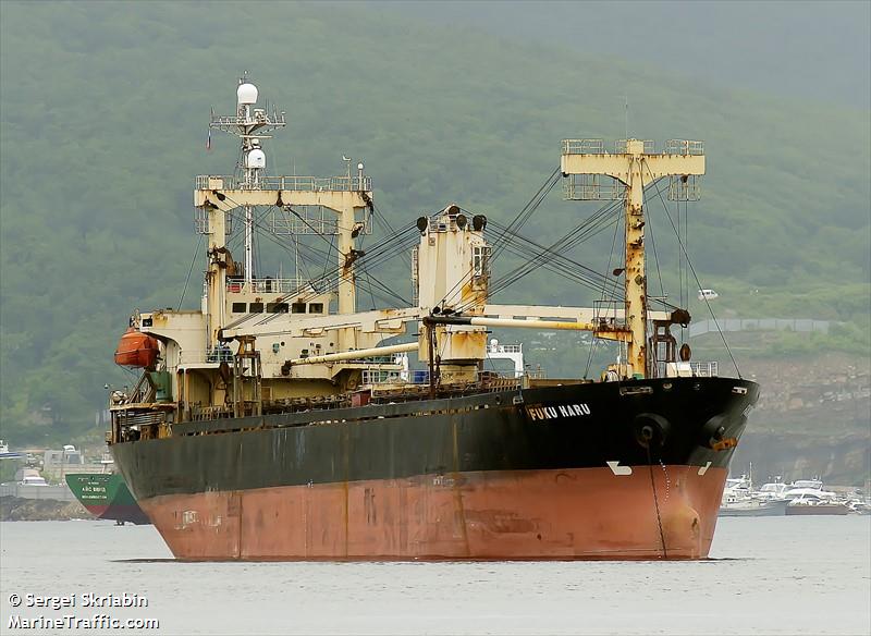 fuku haru (General Cargo Ship) - IMO 9140437, MMSI 312993000, Call Sign V3EO2 under the flag of Belize