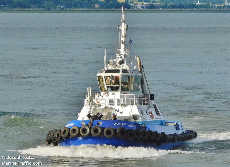 ocean jupiter (Tug) - IMO 9220160, MMSI 316008255, Call Sign CFK3107 under the flag of Canada