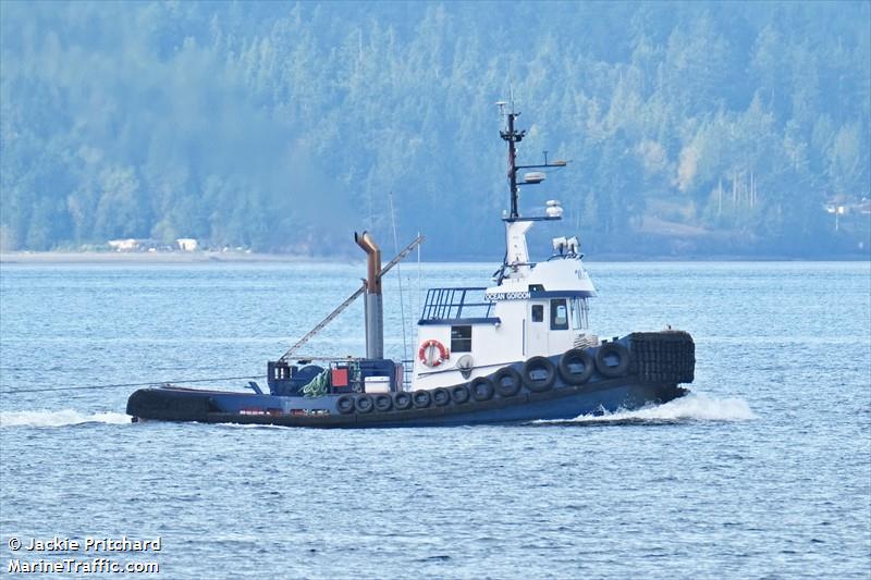 ocean gordon (Tug) - IMO , MMSI 316022038, Call Sign VZB046 under the flag of Canada