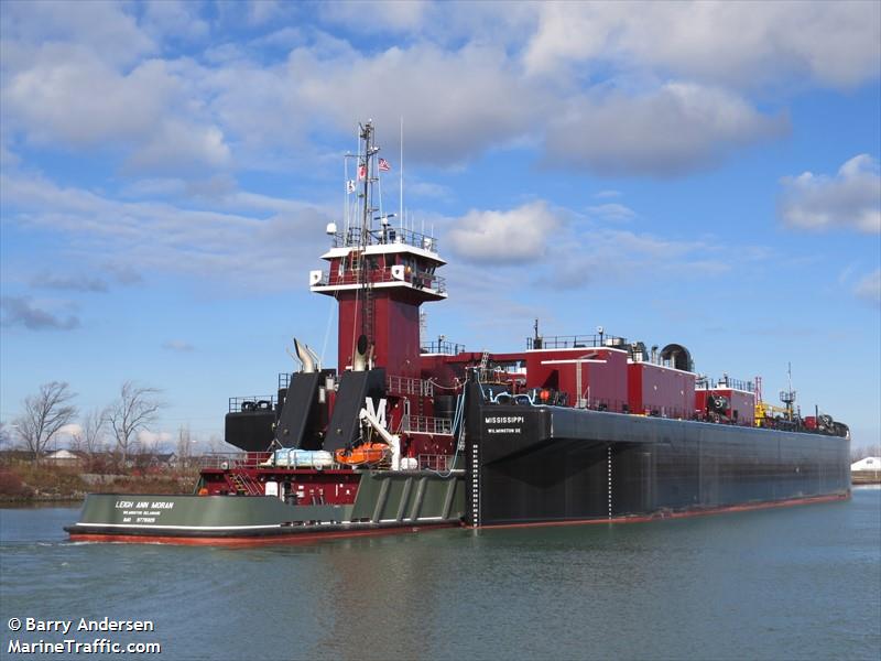 leigh ann moran (Pusher Tug) - IMO 9778325, MMSI 338203000, Call Sign WDI3096 under the flag of USA