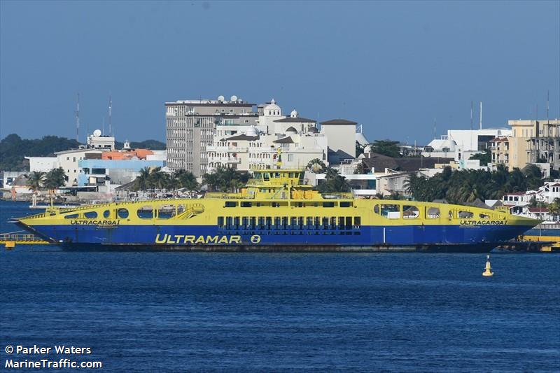 ultracarga i (Passenger/Ro-Ro Cargo Ship) - IMO 8747135, MMSI 345110016, Call Sign XCBG9 under the flag of Mexico