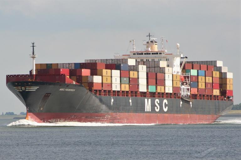 msc federica (Container Ship) - IMO 8715869, MMSI 357363000, Call Sign HPQE under the flag of Panama