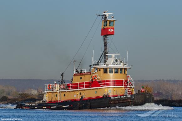 franklin reinauer (Tug) - IMO 8987462, MMSI 366725230, Call Sign WCW8832 under the flag of United States (USA)