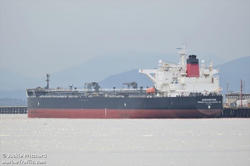 washington (Crude Oil Tanker) - IMO 9642083, MMSI 368127000, Call Sign KLBO under the flag of United States (USA)
