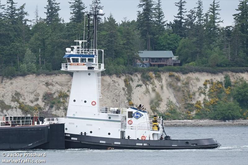 cape ann (Tug) - IMO 9848510, MMSI 369322000, Call Sign WDJ8731 under the flag of United States (USA)