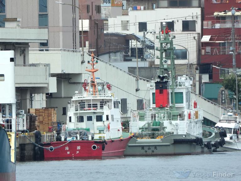 hozan maru (Tug) - IMO , MMSI 431011868, Call Sign JD4429 under the flag of Japan