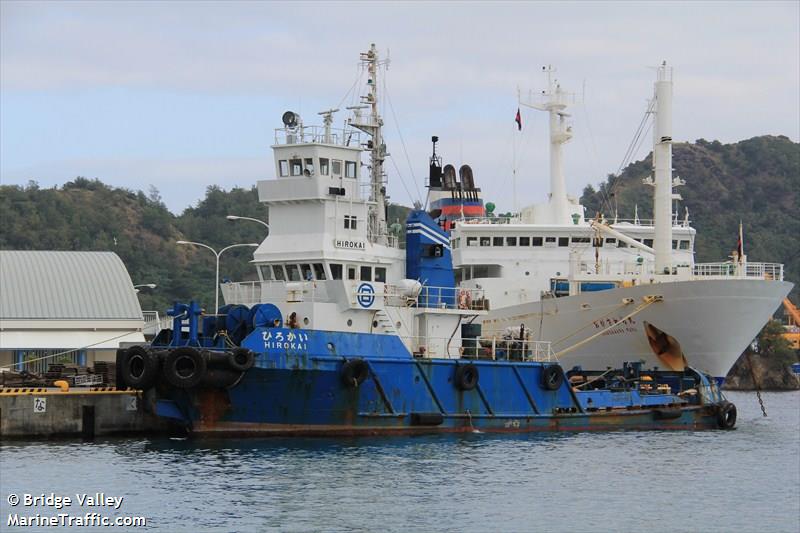 hirokai (Tug) - IMO , MMSI 431401642, Call Sign JK4606 under the flag of Japan