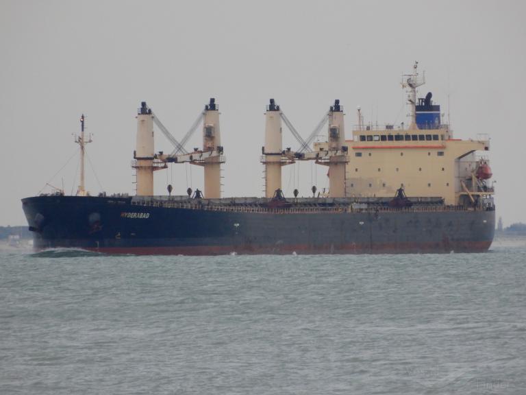 hyderabad (Bulk Carrier) - IMO 9278789, MMSI 463042101, Call Sign AQQG under the flag of Pakistan