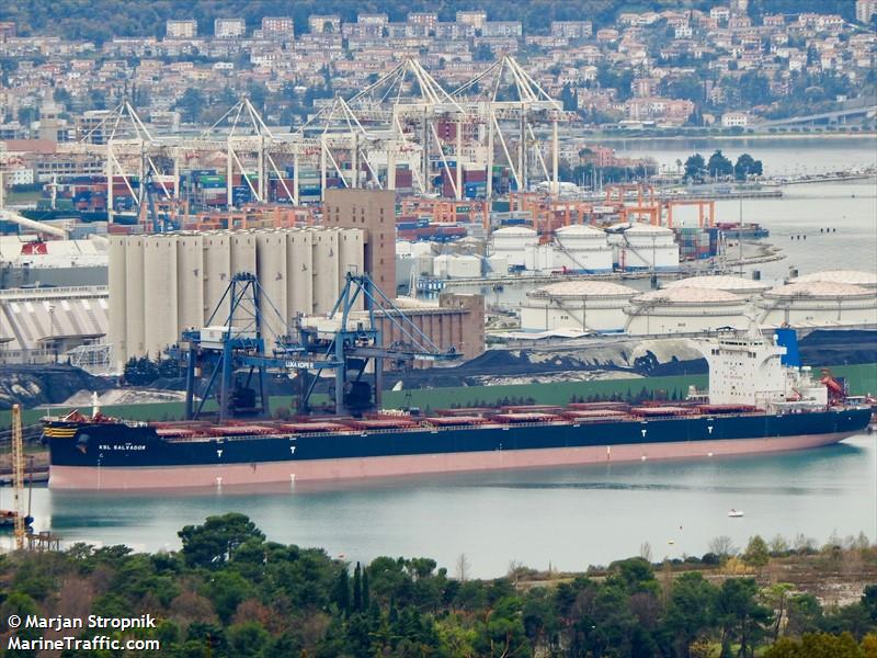 ksl salvador (Bulk Carrier) - IMO 9683271, MMSI 477067300, Call Sign VRNQ4 under the flag of Hong Kong