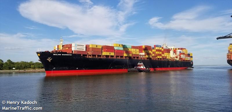sealand washington (Container Ship) - IMO 9196852, MMSI 477318400, Call Sign VRSP9 under the flag of Hong Kong