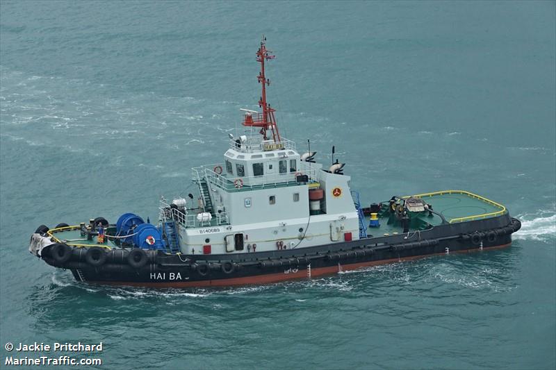 hai ba (Tug) - IMO 9688283, MMSI 477608100, Call Sign VRMB3 under the flag of Hong Kong