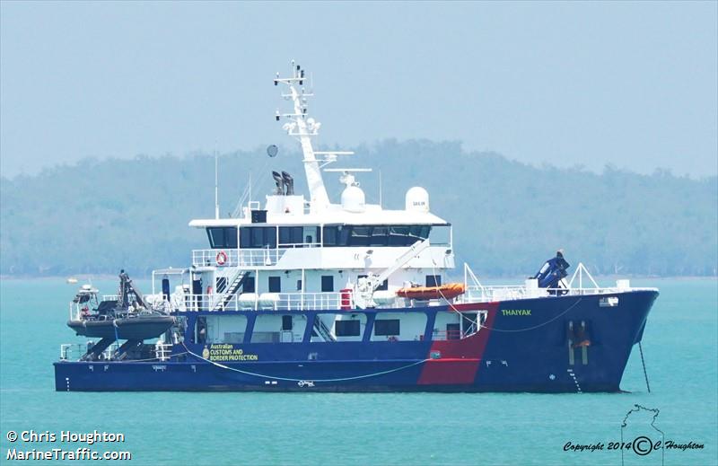 abfc thaiyak (Patrol Vessel) - IMO 9692399, MMSI 503004590, Call Sign VZBD under the flag of Australia