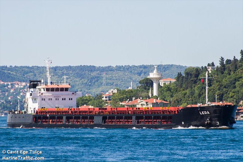 leda (General Cargo Ship) - IMO 9648178, MMSI 518559000, Call Sign E5U2509 under the flag of Cook Islands