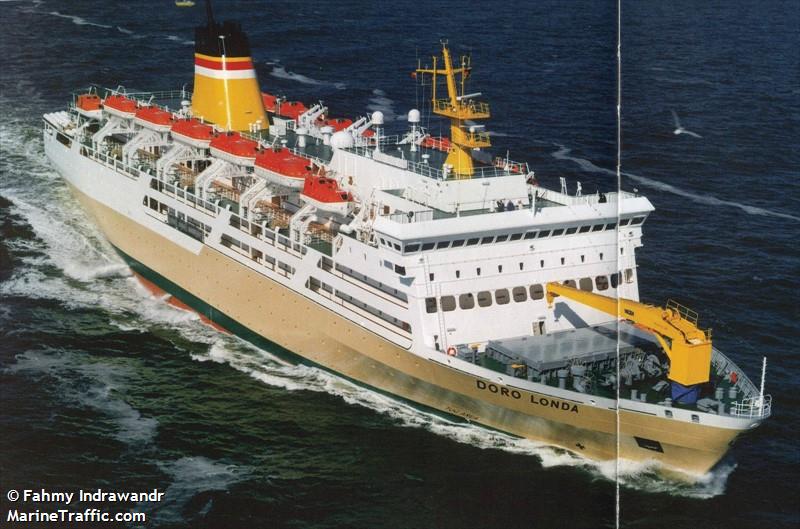 km dorolonda (Passenger Ship) - IMO 9226487, MMSI 525005046, Call Sign YGQN under the flag of Indonesia