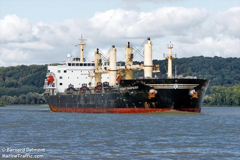 desert rhapsody (Bulk Carrier) - IMO 9321005, MMSI 538002382, Call Sign V7II2 under the flag of Marshall Islands