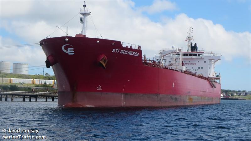 sti duchessa (Chemical/Oil Products Tanker) - IMO 9669938, MMSI 538005225, Call Sign V7CA3 under the flag of Marshall Islands