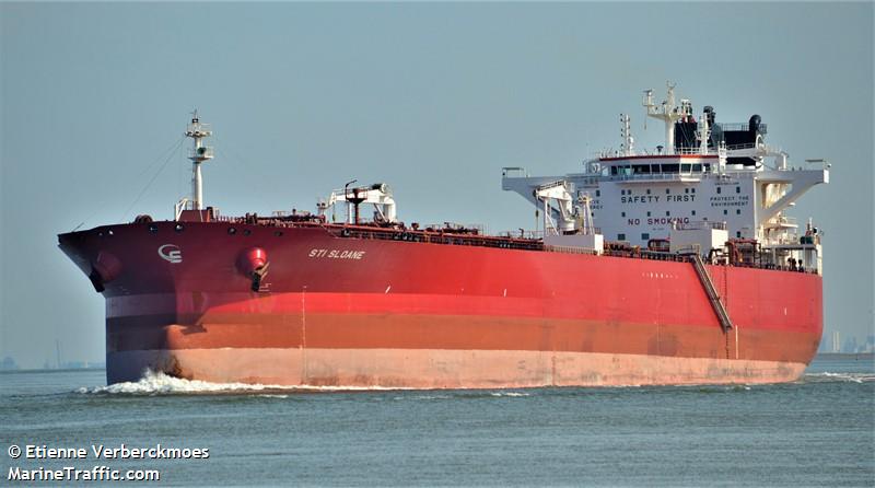 sti sloane (Crude Oil Tanker) - IMO 9690808, MMSI 538005387, Call Sign V7DI9 under the flag of Marshall Islands