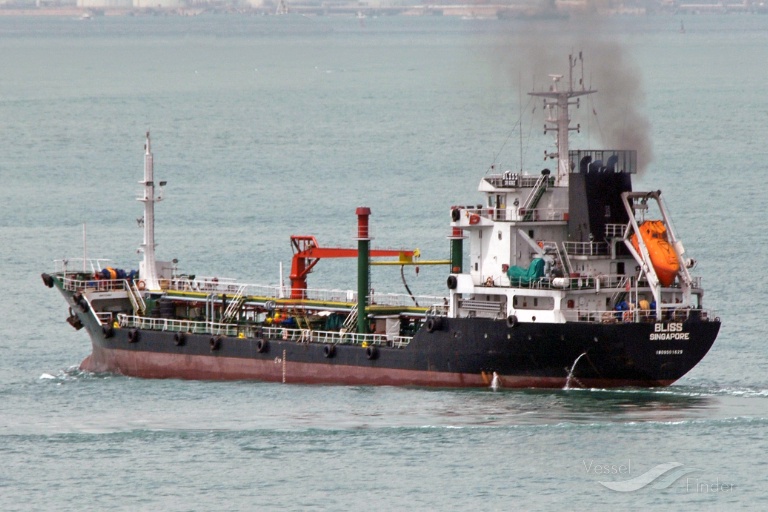 bliss (Oil Products Tanker) - IMO 9501629, MMSI 563197000, Call Sign 9V7510 under the flag of Singapore