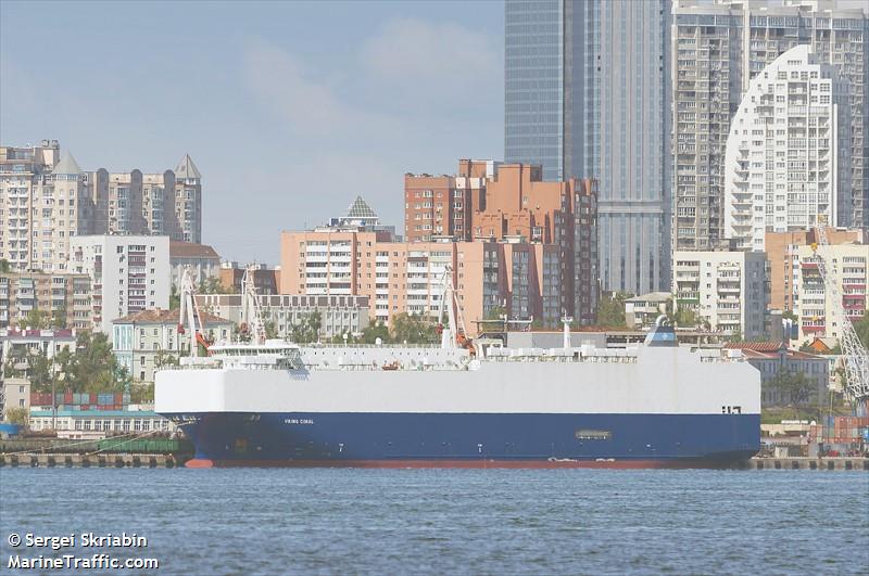 viking coral (Vehicles Carrier) - IMO 9481051, MMSI 564893000, Call Sign 9V7986 under the flag of Singapore