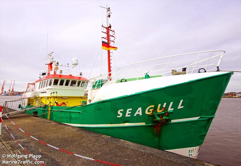 seagull (Standby Safety Vessel) - IMO 7936765, MMSI 577266000, Call Sign YJTW4 under the flag of Vanuatu