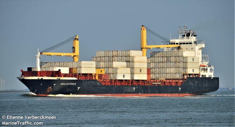 helianthus (Container Ship) - IMO 9358905, MMSI 636091854, Call Sign A8TT2 under the flag of Liberia