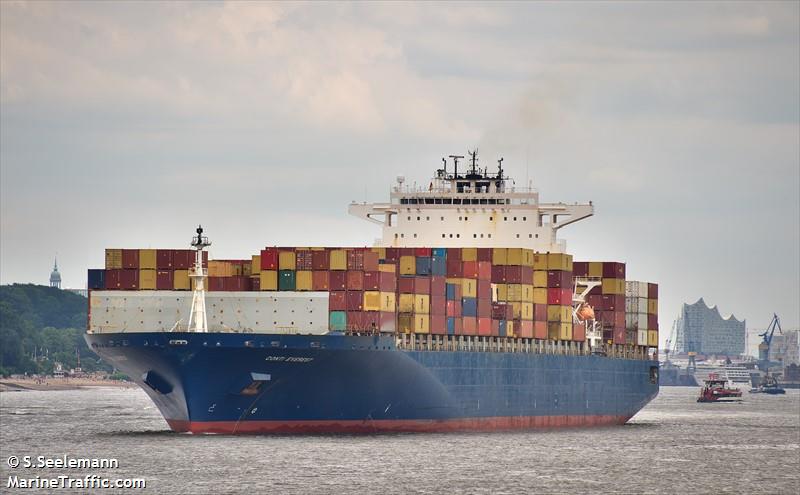 conti everest (Container Ship) - IMO 9286231, MMSI 636092929, Call Sign D5VF6 under the flag of Liberia