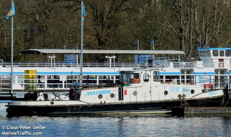 sirius (Unknown) - IMO , MMSI 211781430, Call Sign DC 5978 under the flag of Germany