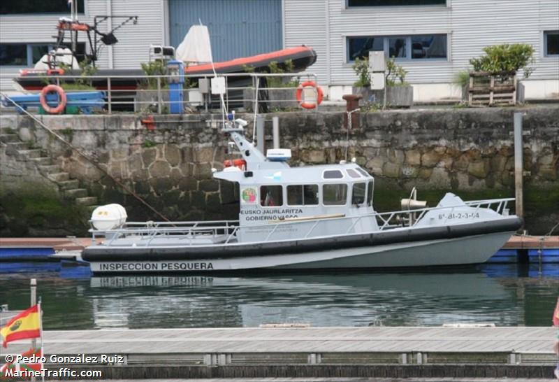 ikuskari (Law enforcment) - IMO , MMSI 224135490 under the flag of Spain