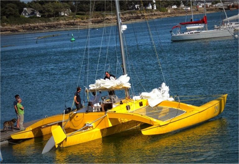 happy solo sailor (Sailing vessel) - IMO , MMSI 228051900, Call Sign FIQB under the flag of France