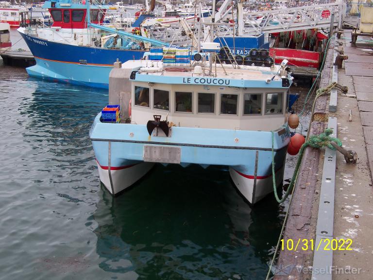 le coucou (Fishing vessel) - IMO , MMSI 228296000 under the flag of France