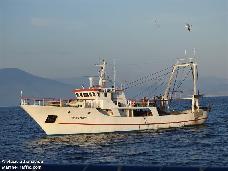 tania stratos (Fishing Vessel) - IMO 8694261, MMSI 237151000, Call Sign SW9211 under the flag of Greece
