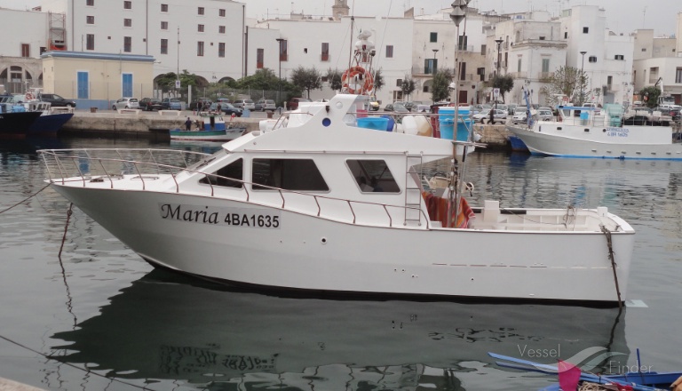 maria (Fishing vessel) - IMO , MMSI 247093060, Call Sign IRRH under the flag of Italy