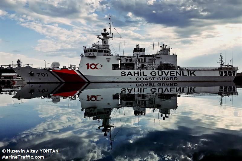 tcsg dost (SAR) - IMO , MMSI 271030137, Call Sign TBTW under the flag of Turkey