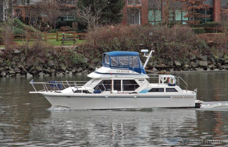 samsoe (Pleasure craft) - IMO , MMSI 316015743 under the flag of Canada