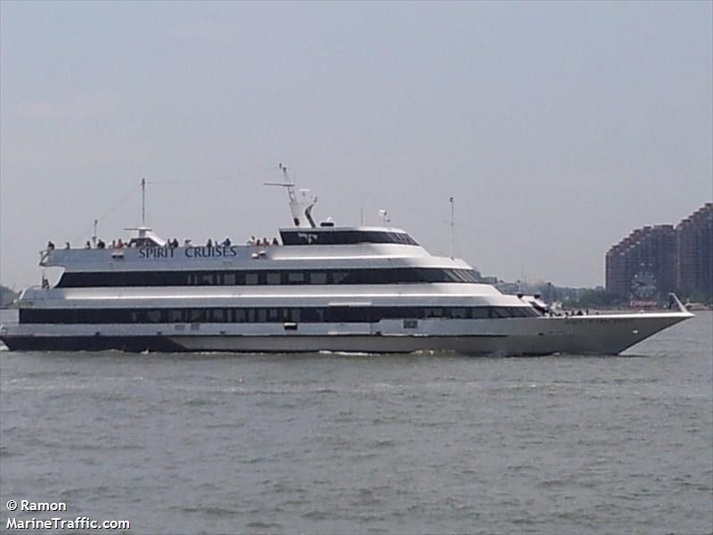 spirit of new jersey (Passenger ship) - IMO , MMSI 367016470, Call Sign WDJ9688 under the flag of United States (USA)