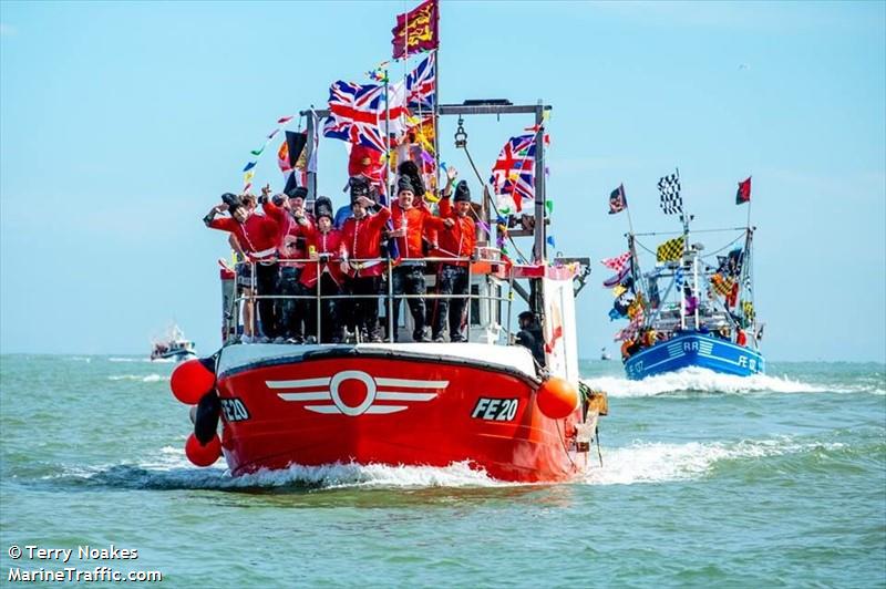 valentine (Fishing vessel) - IMO , MMSI 235077261, Call Sign 2DA15 under the flag of United Kingdom (UK)