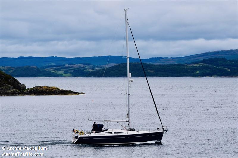 nebraska (Sailing vessel) - IMO , MMSI 235087258, Call Sign 2EQD8 under the flag of United Kingdom (UK)