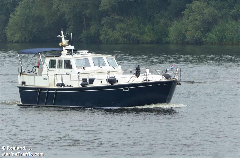 frema (Pleasure craft) - IMO , MMSI 244129059, Call Sign PB3738 under the flag of Netherlands