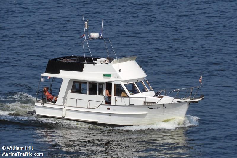yucatan (Pleasure craft) - IMO , MMSI 244615676, Call Sign PC7577 under the flag of Netherlands