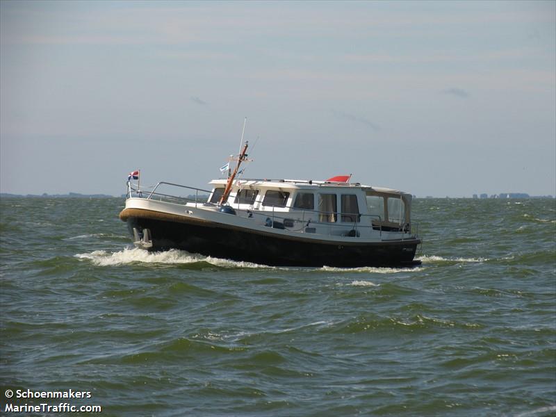 peace river (Pleasure craft) - IMO , MMSI 244700969, Call Sign PB8291 under the flag of Netherlands