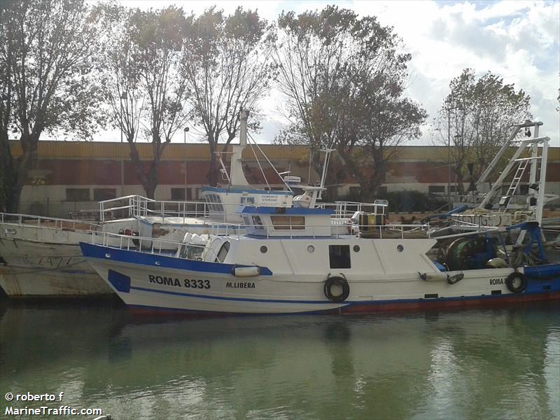 libera (Fishing vessel) - IMO , MMSI 247096930, Call Sign IRMM under the flag of Italy